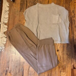 Free People Freya Sweater Set DUPE M